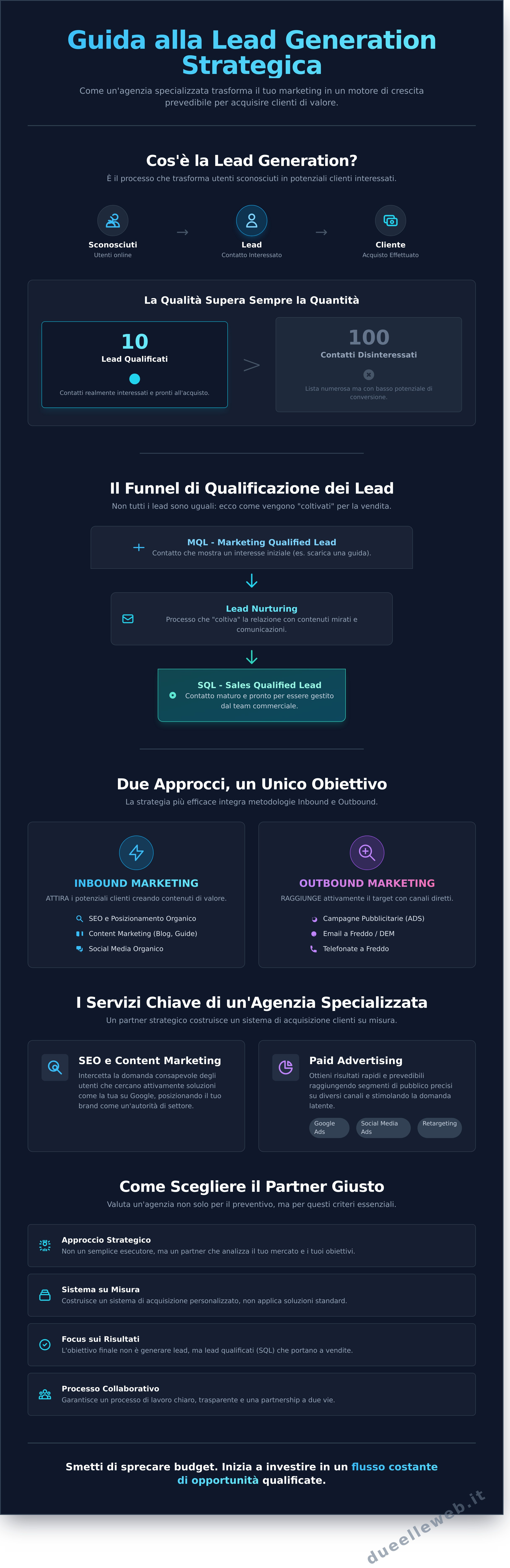 Agenzia Specializzata in Lead Generation: La Guida Completa per Scegliere il Partner Giusto