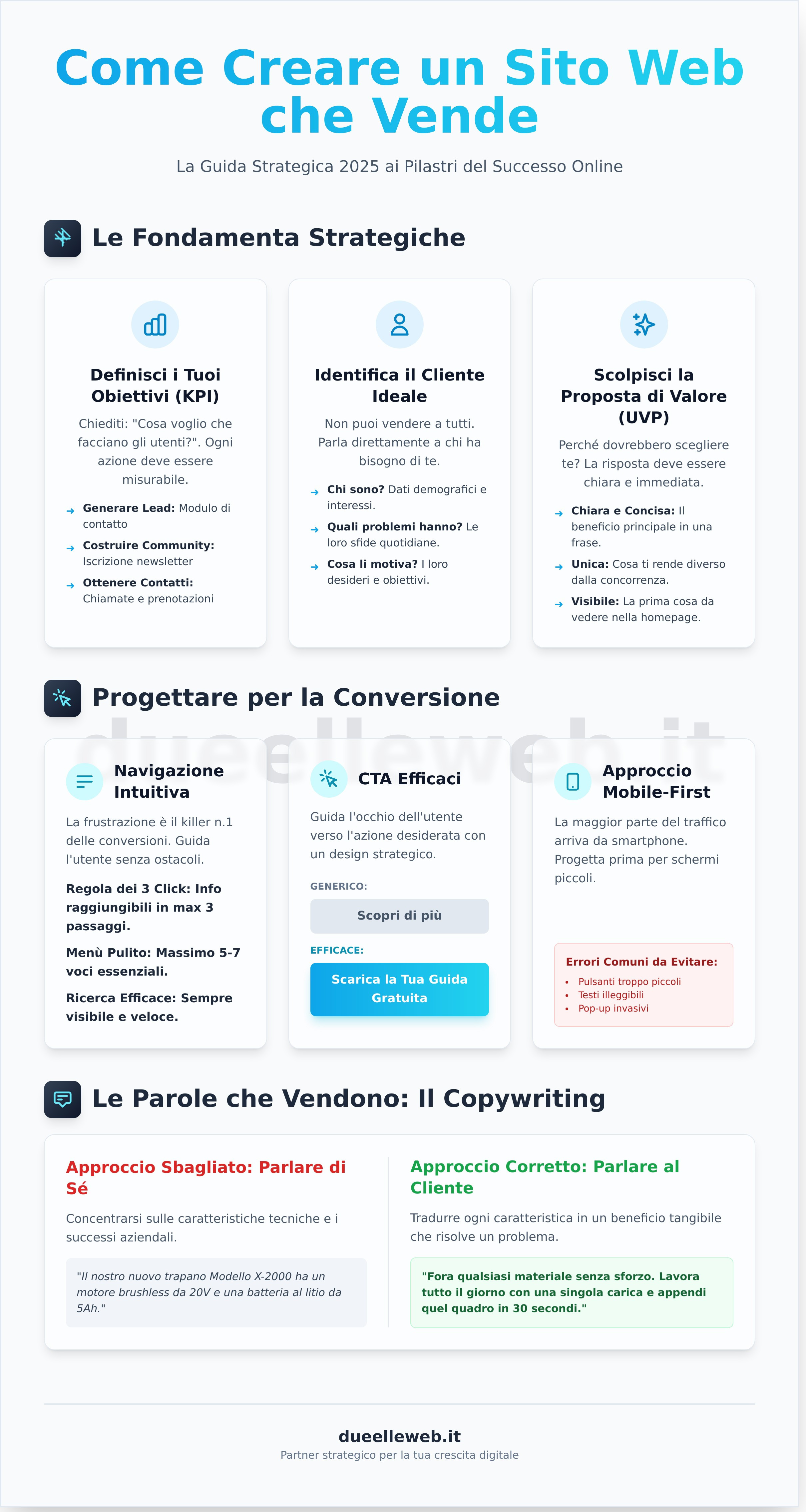 Come Creare un Sito Web Che Vende: La Guida Strategica 2026