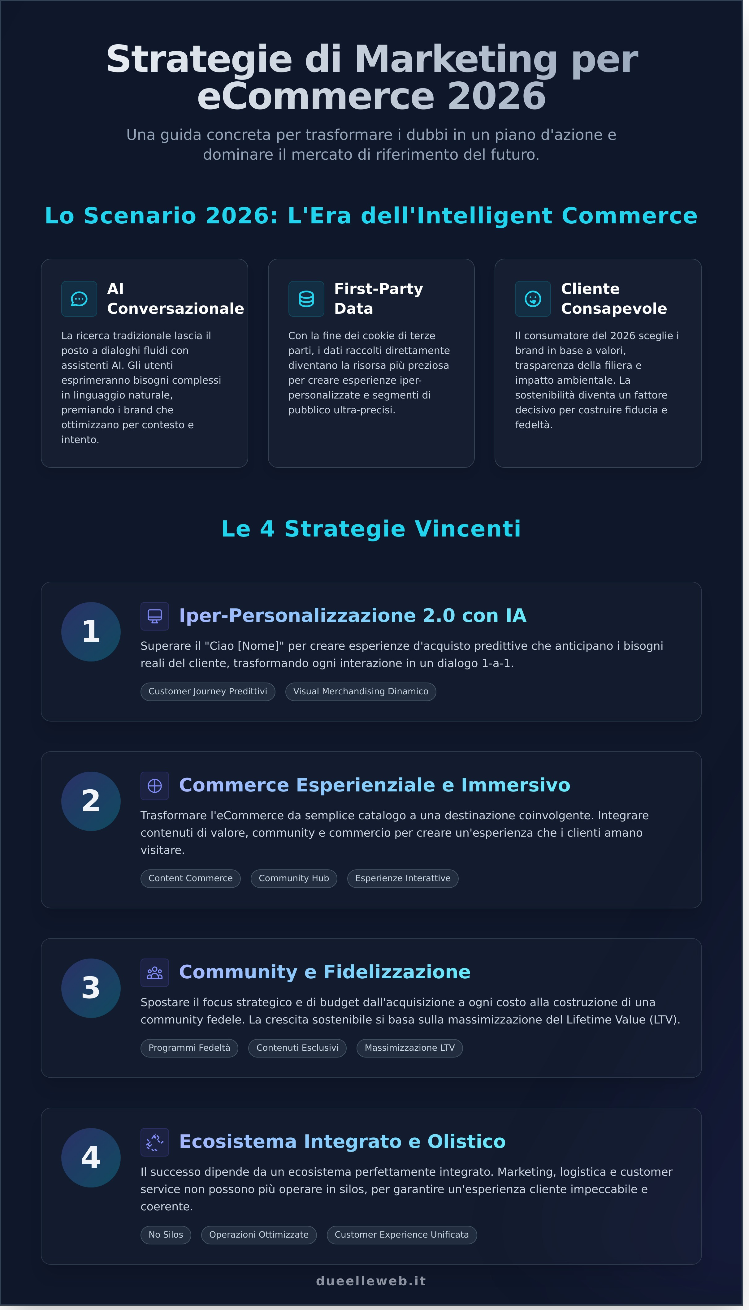 Strategie di Marketing per eCommerce 2026: La Guida per Anticipare il Futuro