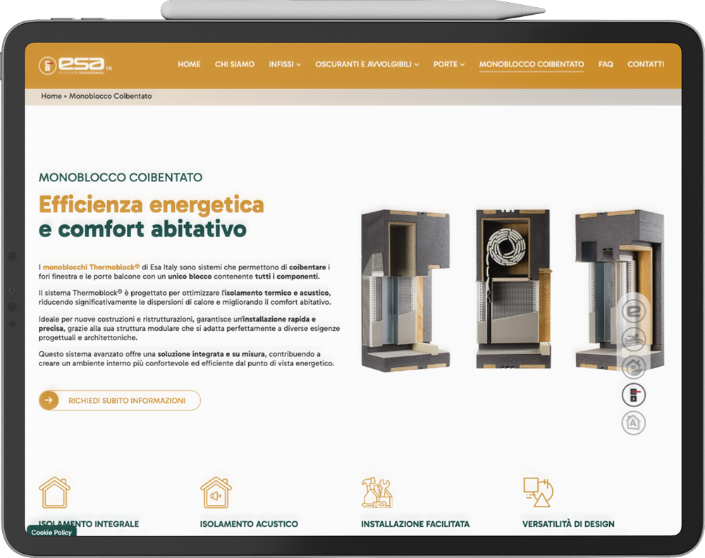 Caso Studio: Esa Serramenti - Due Ele Communication